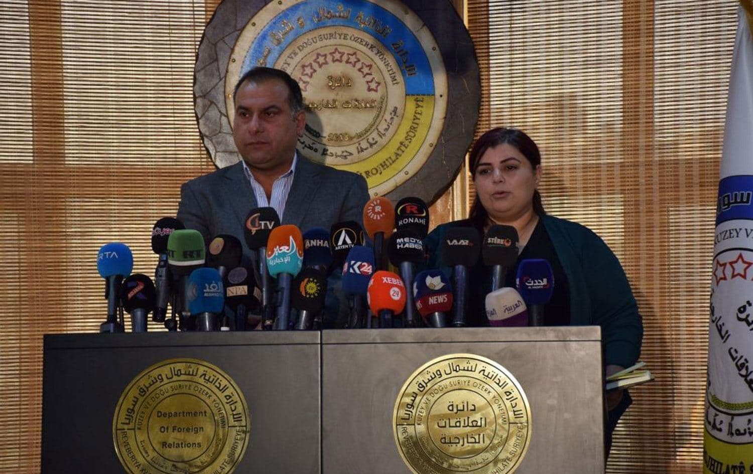 Rêveberiya Xweser a Rojavayê Kurdistanê derbarê rewşa dawî ya li herêmê de daxuyaniyek da