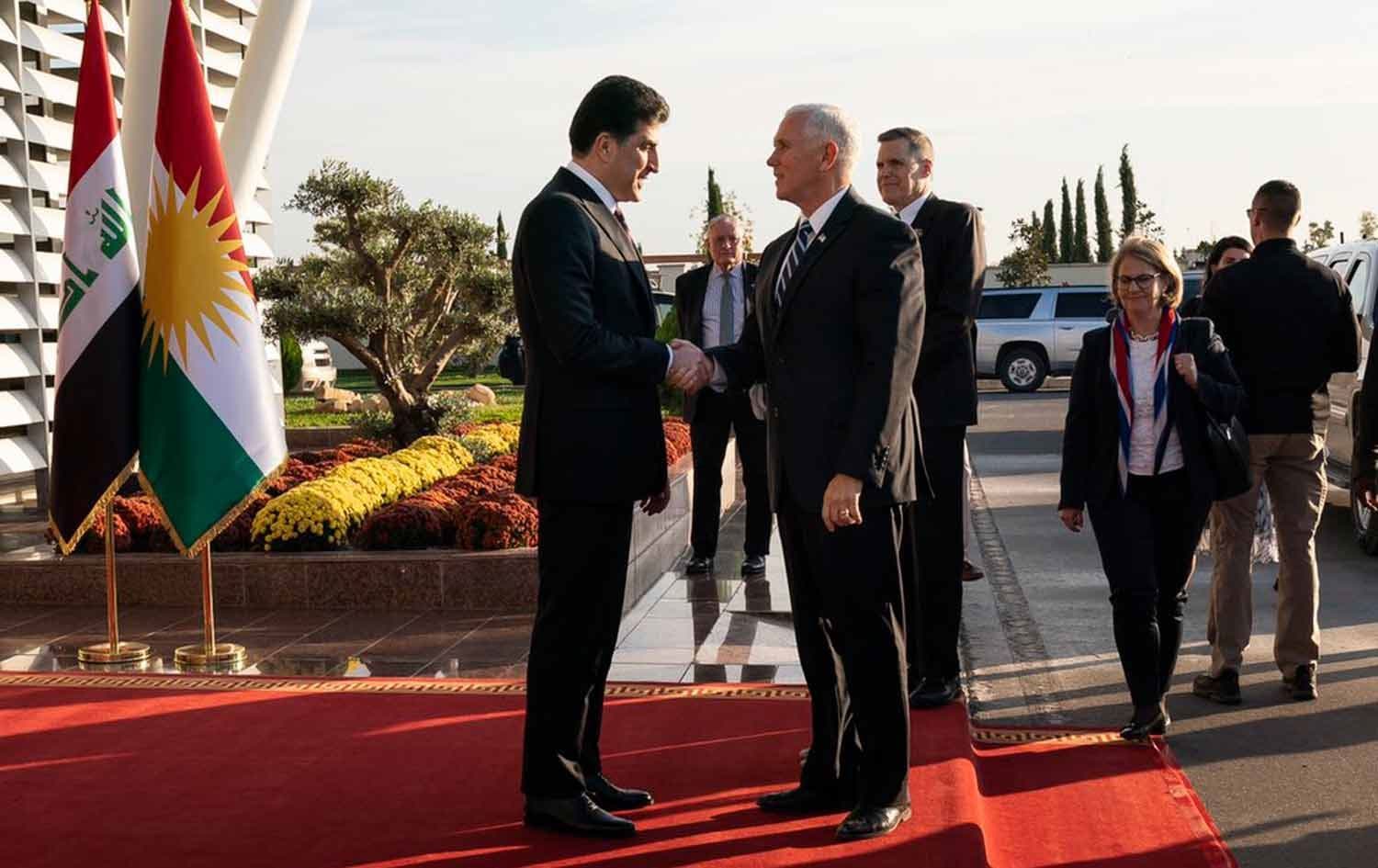 Mike Pence ji Hewlêrê vegera, derbarê serdana xwe de twittek avêt