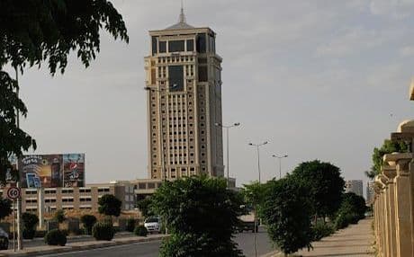 Erbil’s Divan Hotel, one of only two genuine five-star hotels in the Kurdish capital. Photo: Judit Neurink