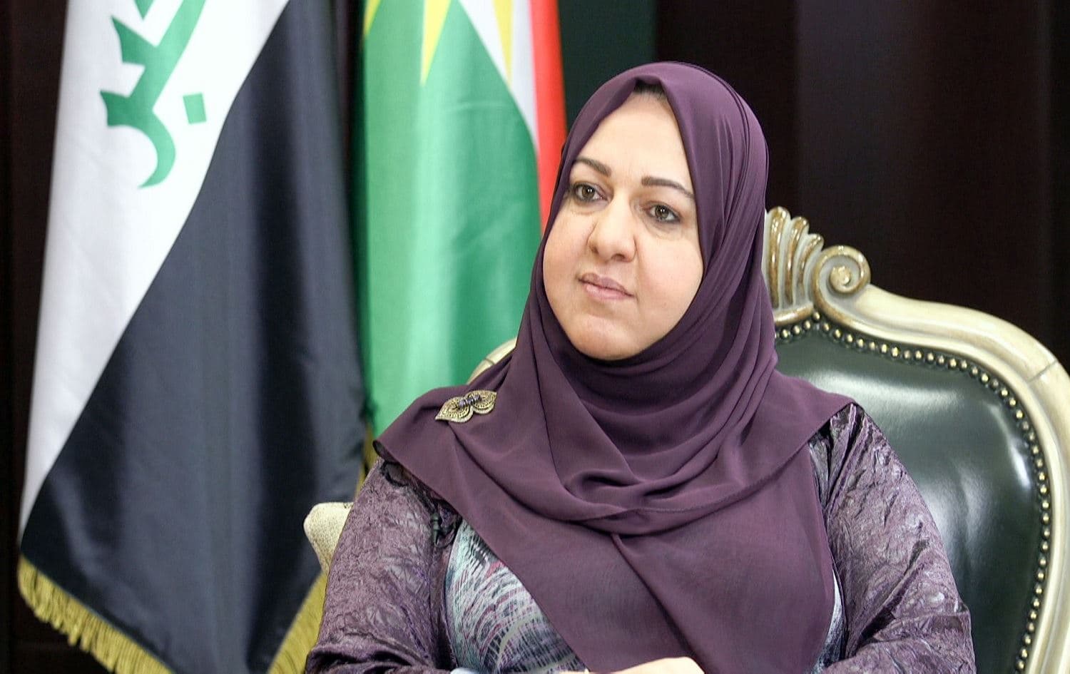 Kurdistan's parliamentary speaker Rewaz Fayaq as seen on December 15, 2019. Photo: Rudaw TV