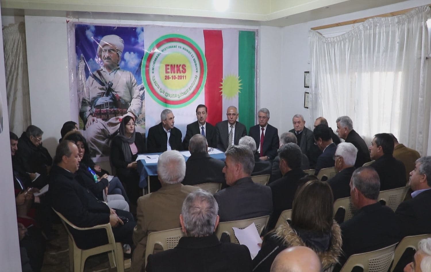 ENKS meeting in Qamishli, northeast Syria. December 17, 2019. Photo: Rudaw