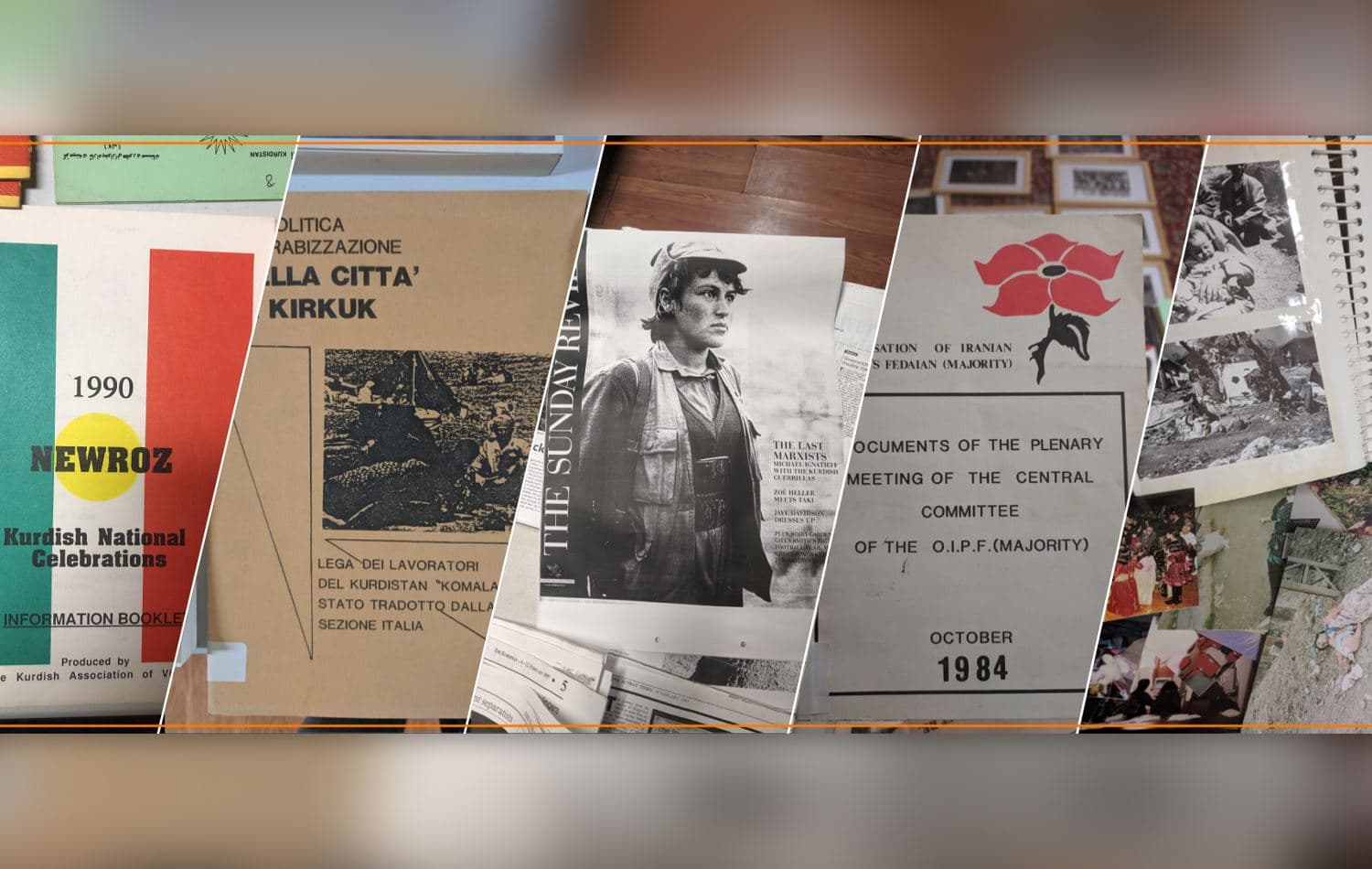 A free-entry event took place at the Kurdish Cultural Centre (KCC) in Lambeth, south London on January 25 with an exhibition of archive pieces, musical performances, and an evening social. Photo: Miran Hassan / Mattina Hiwaizi / KCC
