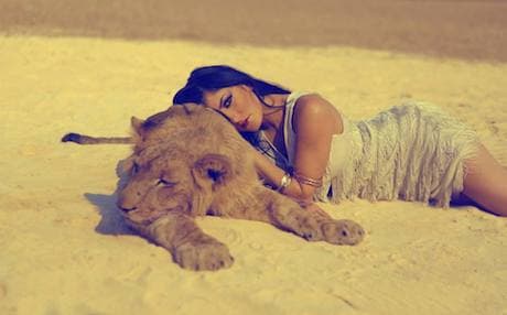 Kurdish singer Helly Luv in one of her music videos. Photo: Artist’s Facebook