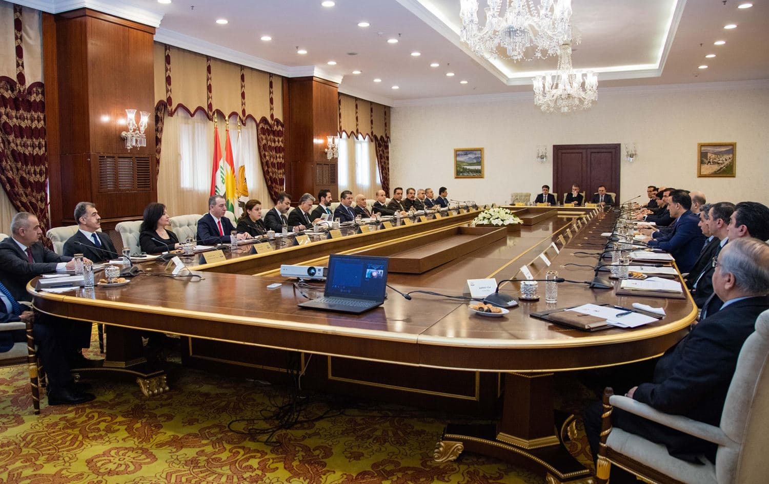 کۆبوونەوەی ئەنجوومەنی وەزیران