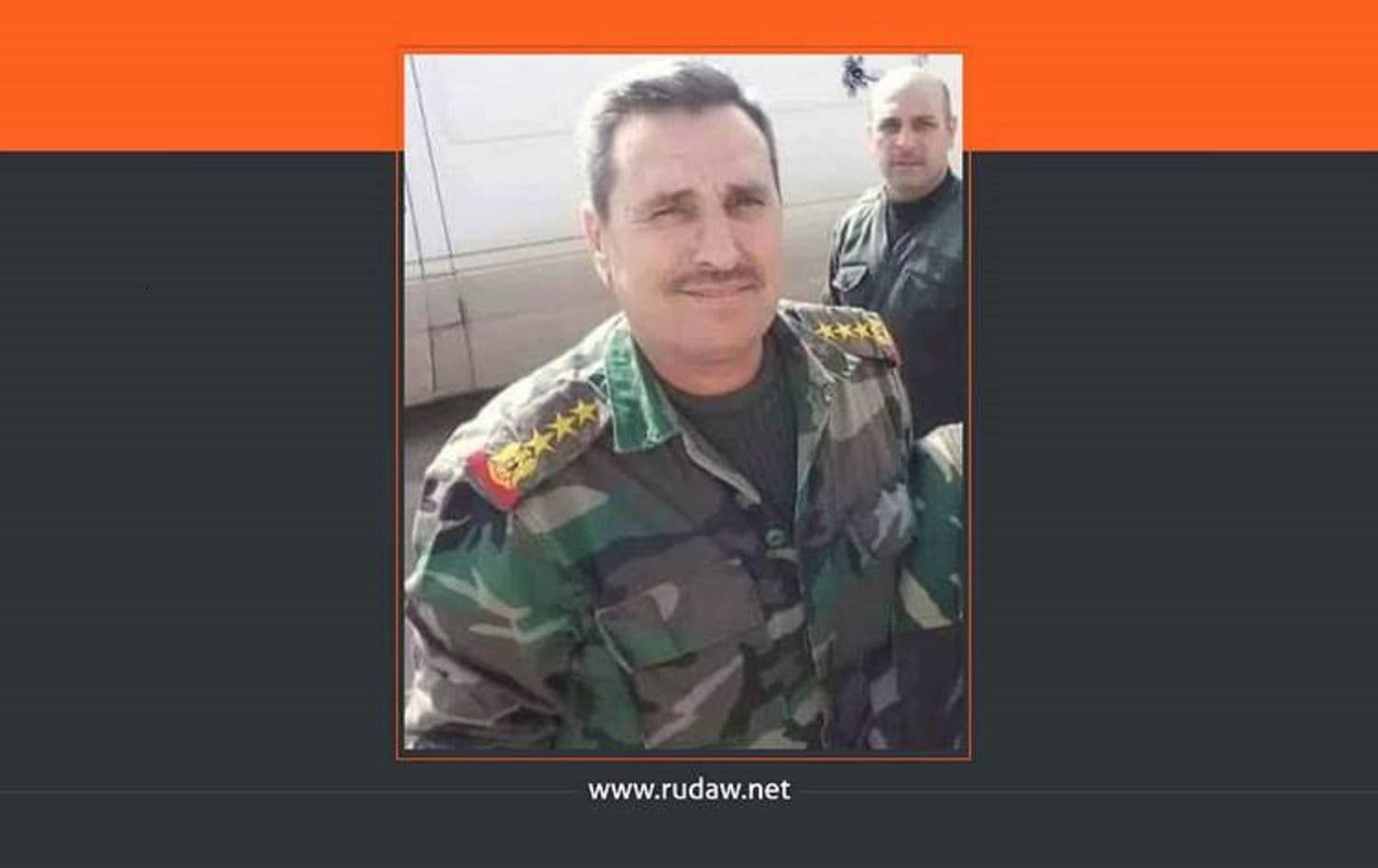Brigadier Burhan Rahmun was reportedly killed in the Friday evening strike. Photo: Rudaw 