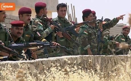 Peshmerga forces in Kirkuk. Photo: Rudaw