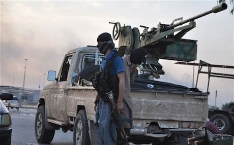 An ISIS fighter in Mosul. Photo: AFP
