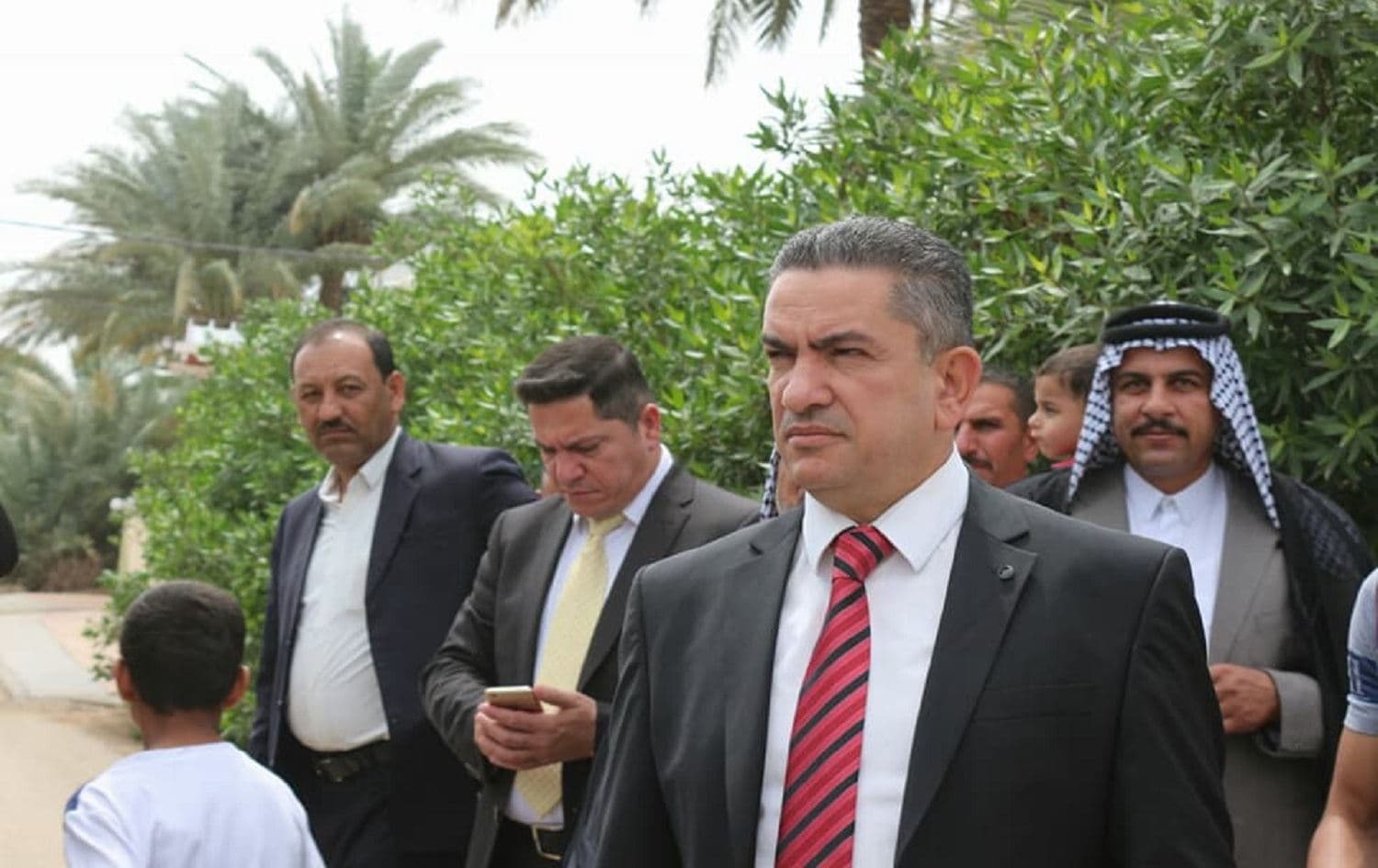 Iraq's current Prime Minister-designate Adnan al-Zurfi in 2018. Photo via official Adnan al-Zurfi Facebook page