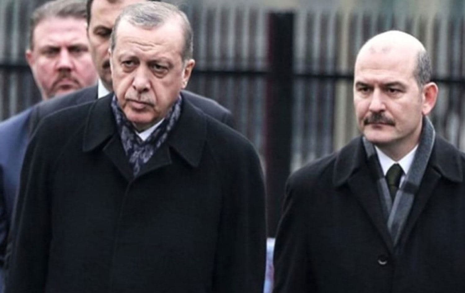 Türkiye Cumhurbaşkanı Erdoğan ile Süleyman Soylu
