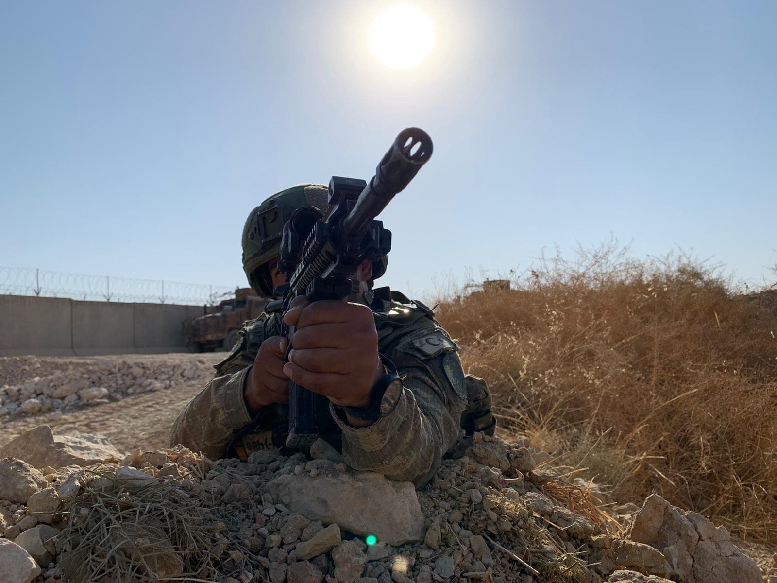 File photo of Turkish soldier. Photo: Turkish Ministry of Defence official Twitter account