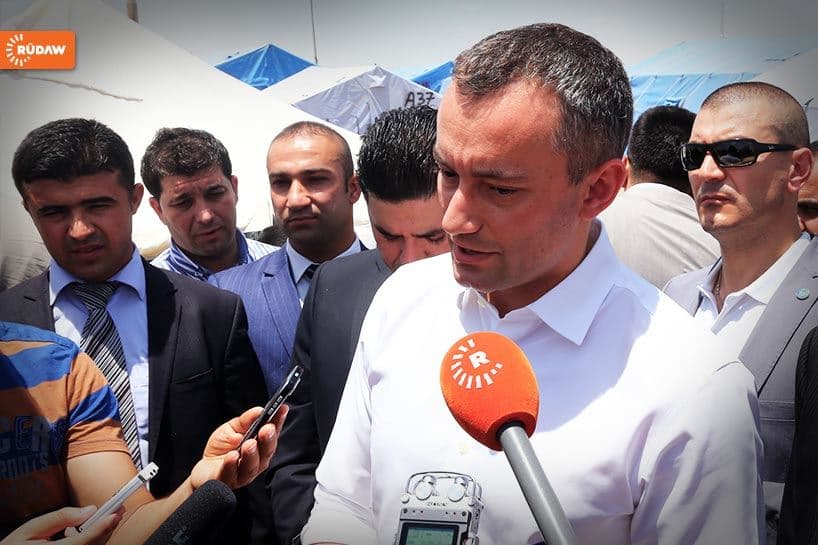 Iraq UN Team Visits Camp of Mosul Refugees in Kurdistan Region