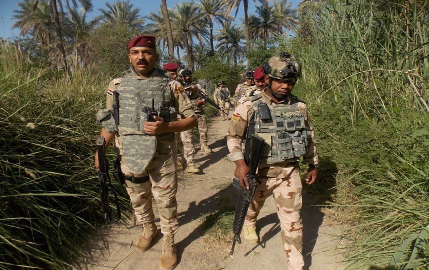 Iraqi security forces in Diyala. Photo: Iraqi Security Media Cell