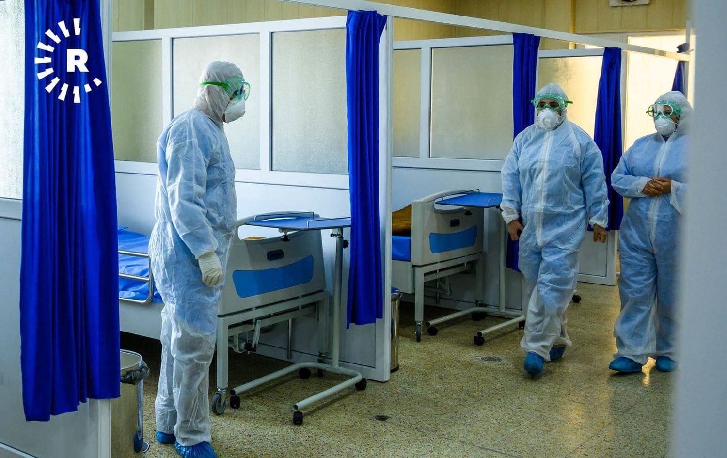 A coronavirus treatment centre. File photo: Bilind T.Abdullah/Rudaw