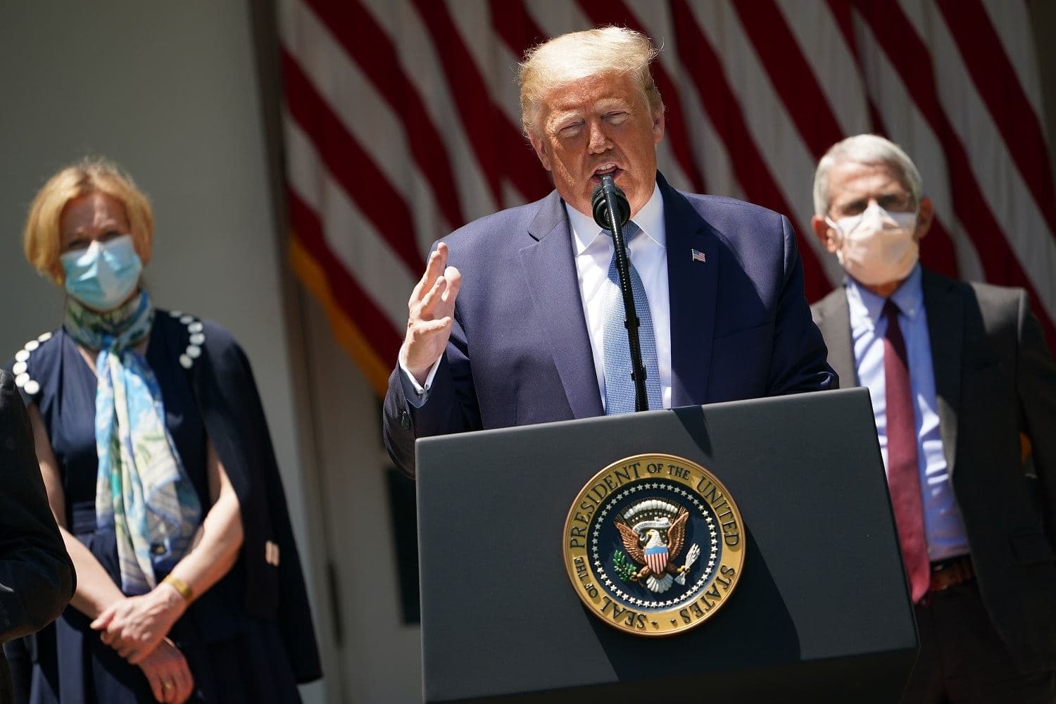 File photo of US President Donald Trump. Photo: Mandel Ngan / AFP