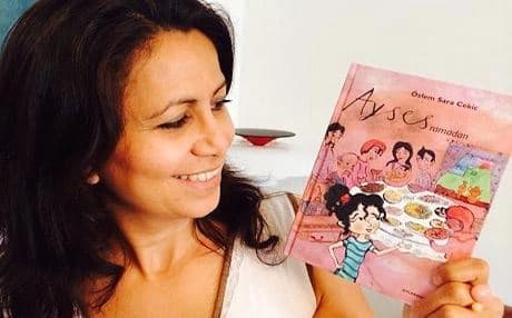 Ozlem Cekic says she hopes her books will inspire minority girls to rebel. Photo by Deniz Serinci 