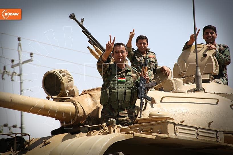 Kurdish Peshmerga Reinforcements Sent to Kirkuk, June 26, 2014.