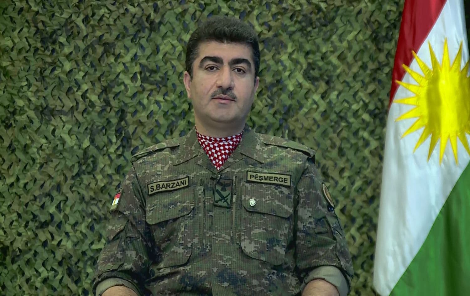Sirwan Barzani speaking to Rudaw on July 20, 2020. Photo: Rudaw TV