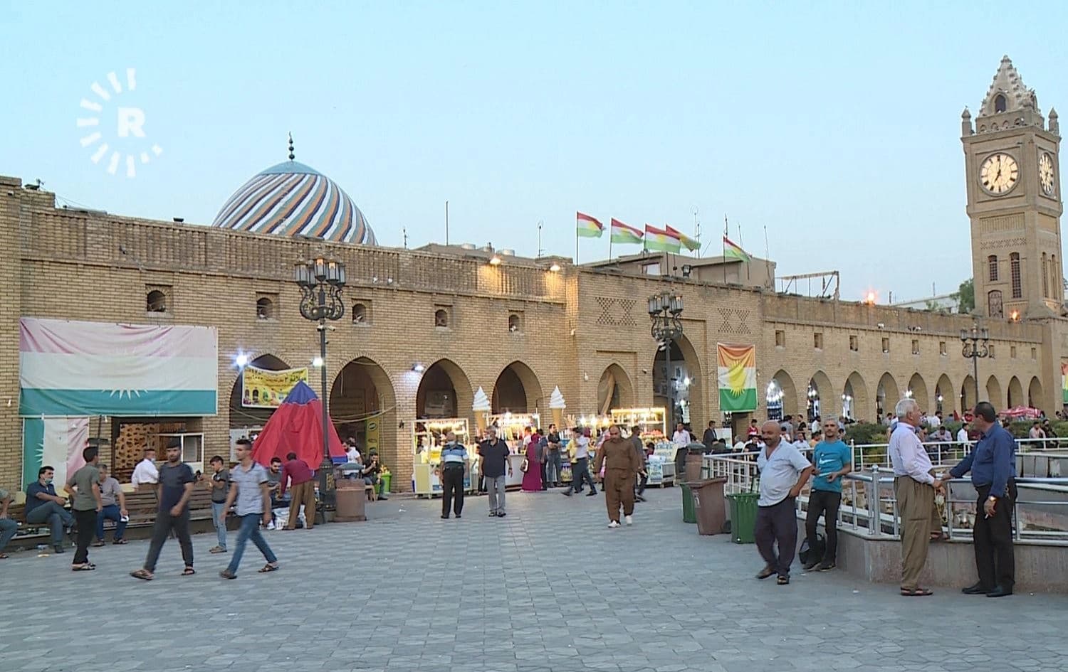 The downtown bazaar of the Kurdistan Region capital Erbil. File photo: Rudaw