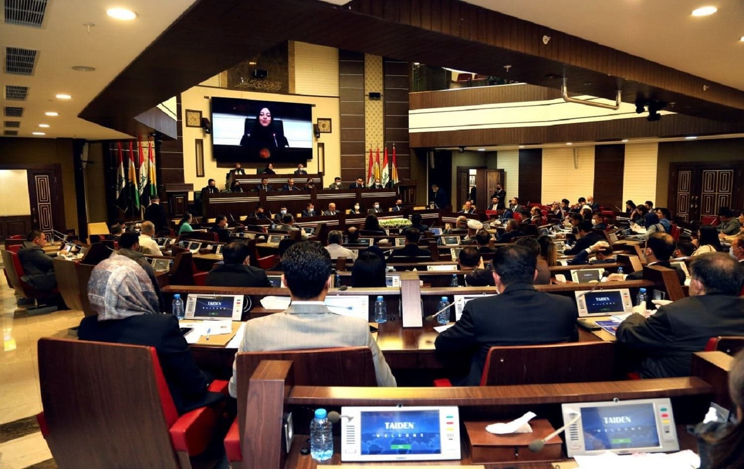 A session of the Kurdistan Region's parliament on July 28, 2020. Photo: Kurdistan parliament 