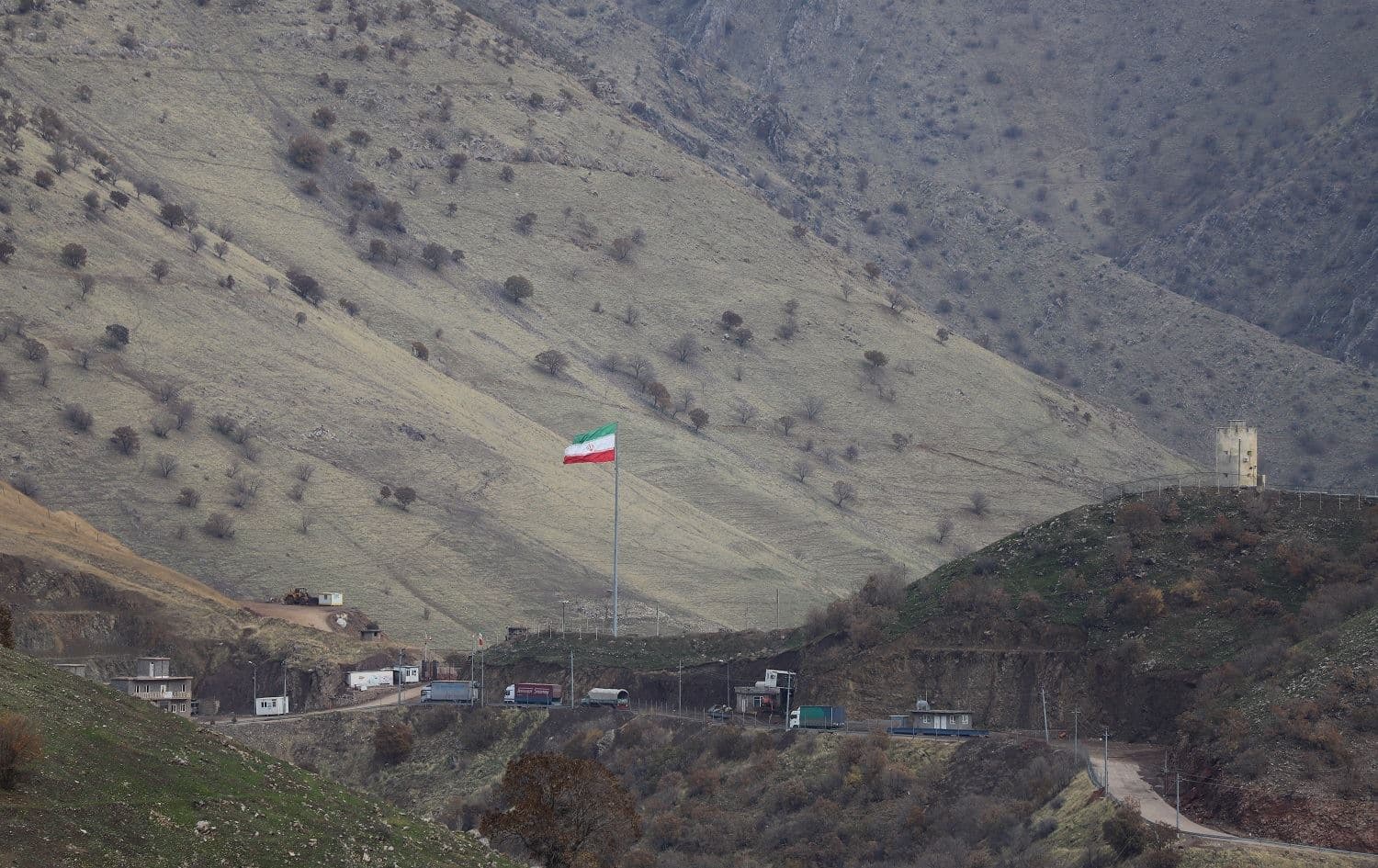 The Kurdistan Region-Iran border crossing of Shoshem on December 6, 2019. Photo: Fazel Hawramy / Rudaw