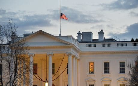The White House in Washington DC, where Kurdish envoys are lobbying for an independence vote: Photo: AFP