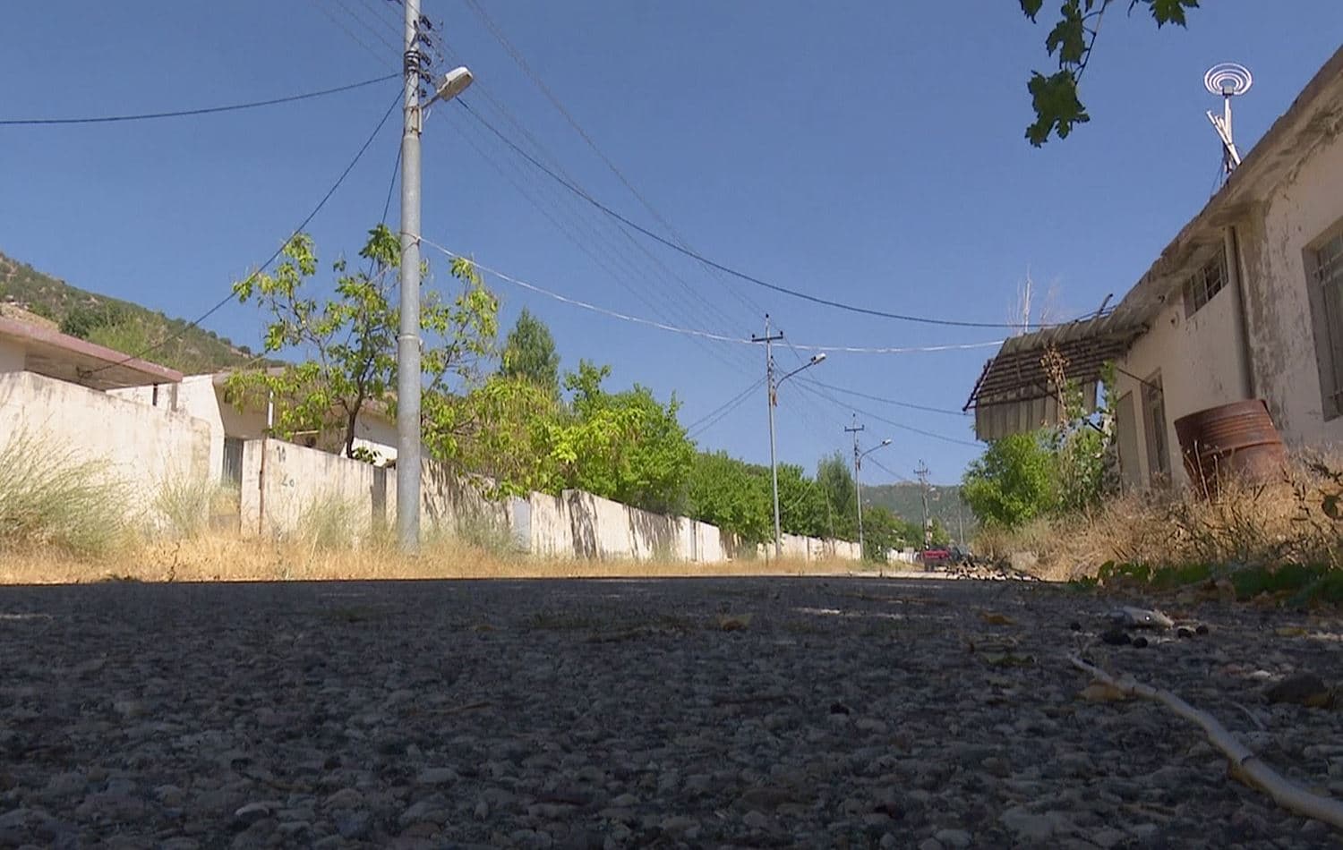 The Christian village of Sheranish in Duhok's Zakho district, pictured on August 30, 2020. Photo: AP Video