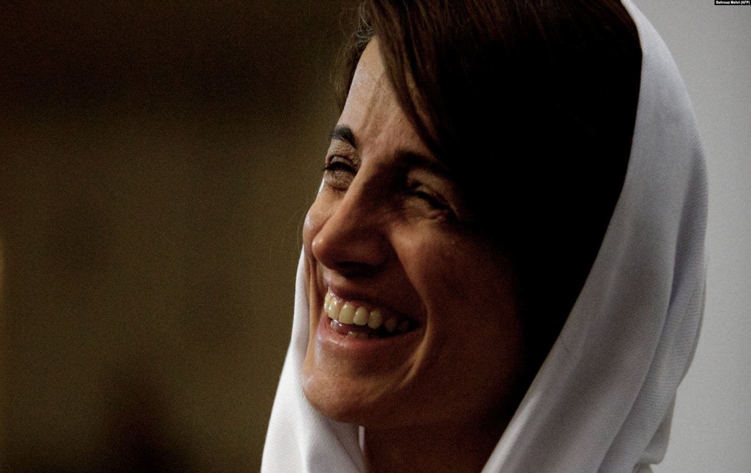 Nasrin Sotoudeh at her home in Tehran in 2013. File photo: AFP