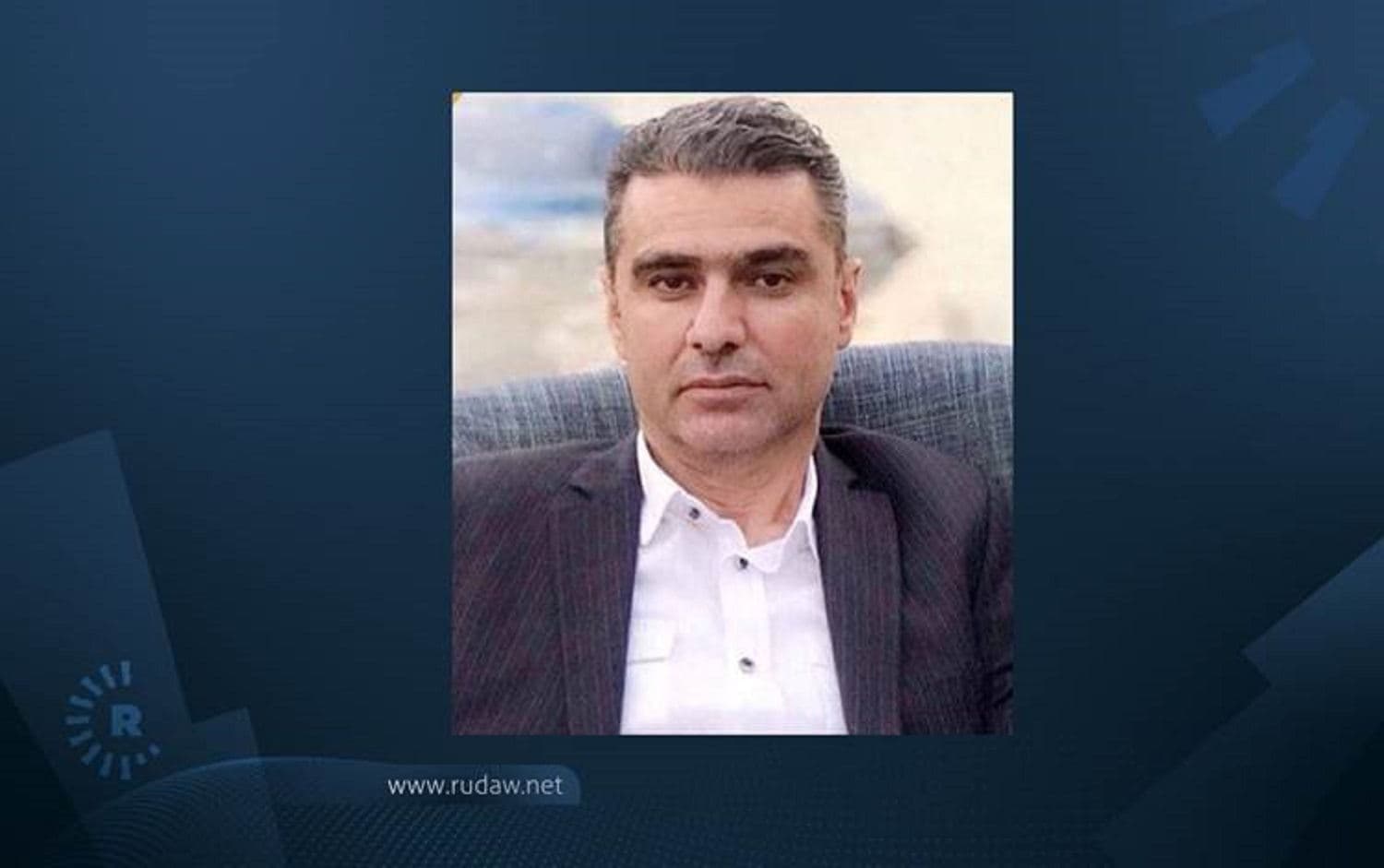 Ghazi Salih, head of security forces at Sarzer border crossing, was shot and killed on October 8, 2020. Photo: Rudaw