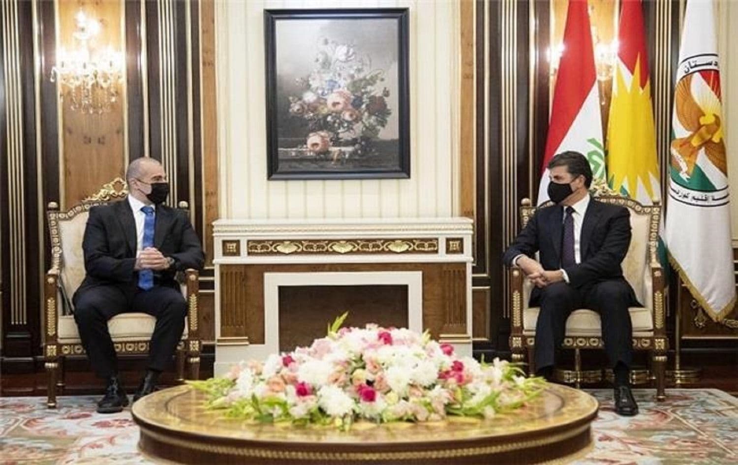 The KDP and PUK convened in Erbil on Monday for a meeting led by Kurdistan Region President Nechirvan Barzani. Photo: KDP