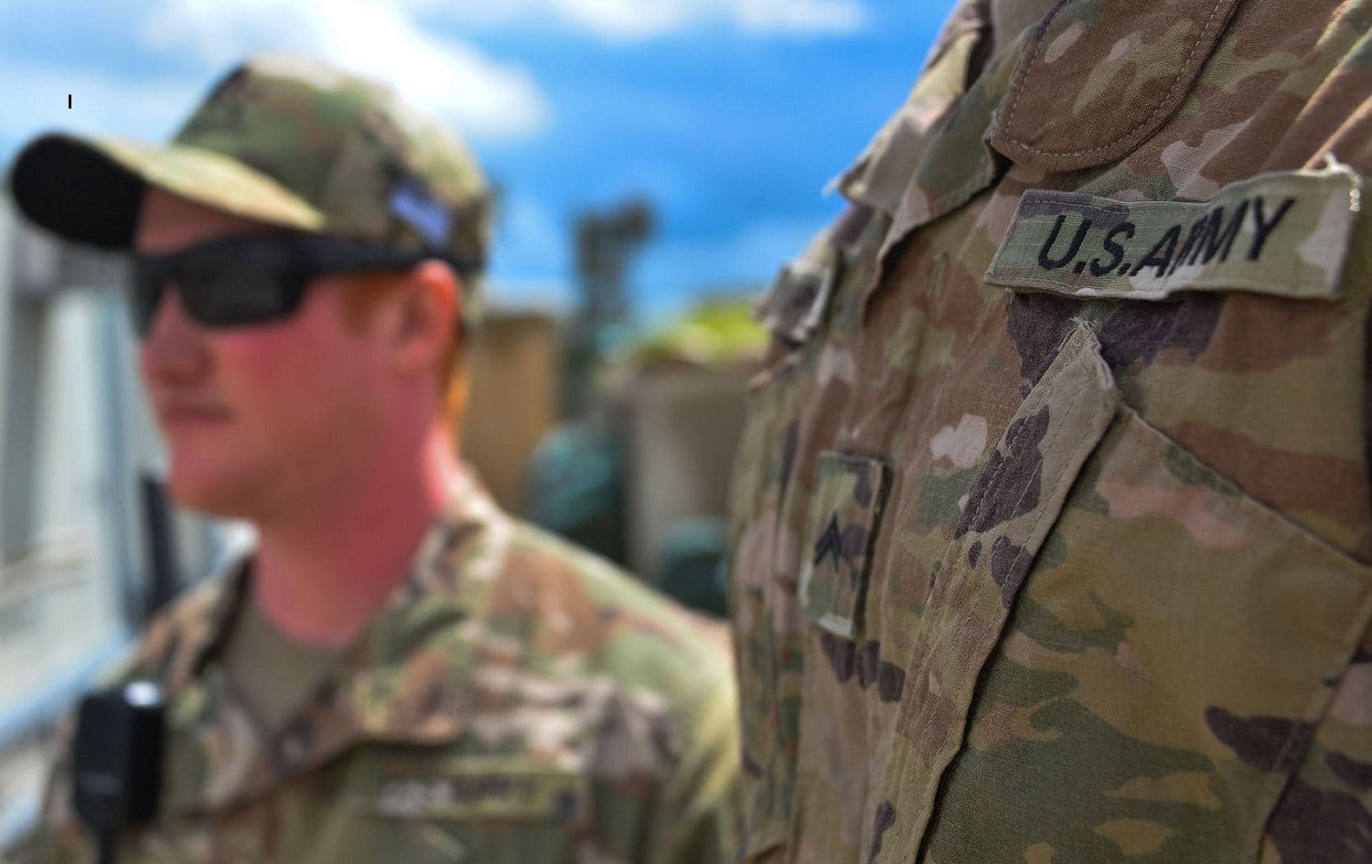 US troops from the Combined Joint Task Force take part in a handover ceremony in Mosul, northern Iraq on March 30, 2020. Photo: Zaid al-Obeidi/AFP