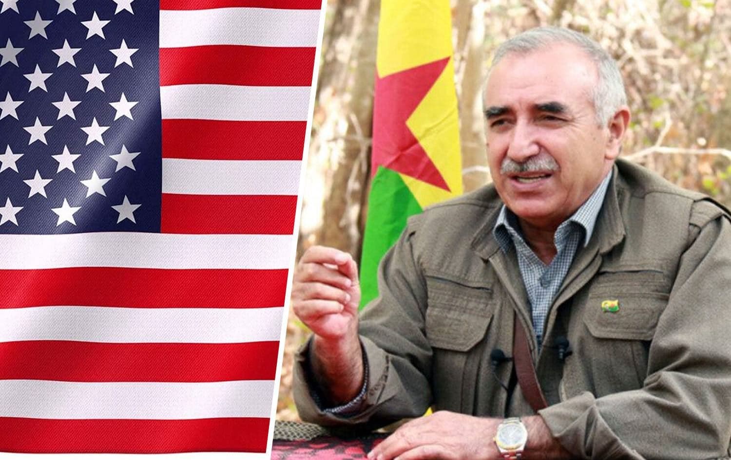 Murat Karayilan, member of the Kurdistan Workers’ Party (PKK) executive body, has asked Washington to remove the PKK from its terror list. Photo: ANF news