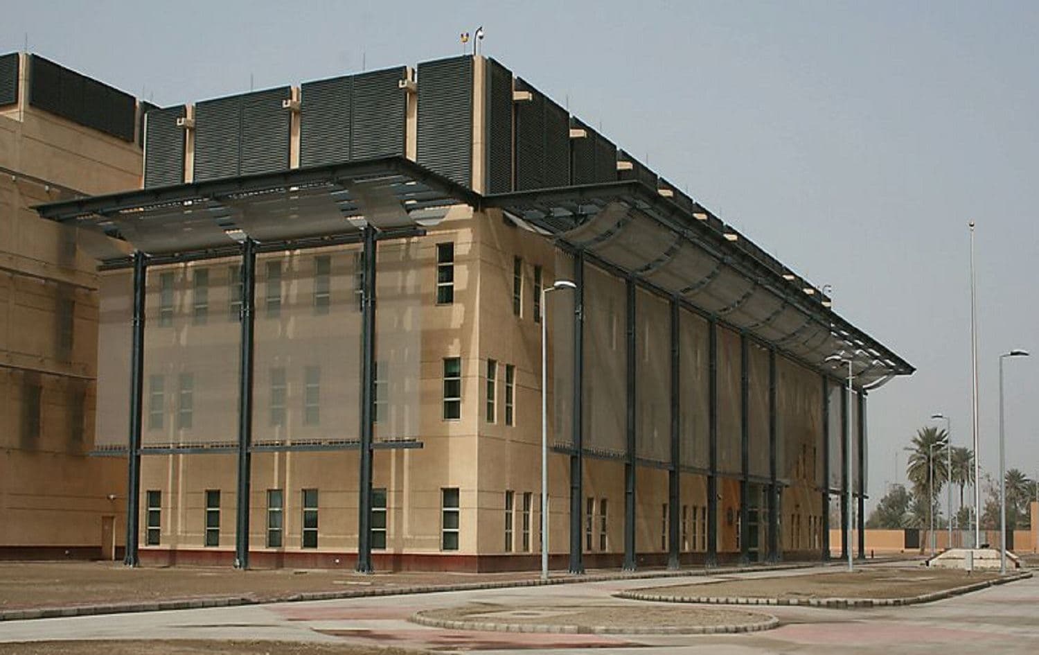 The US embassy in Baghdad. File photo: State Department 
