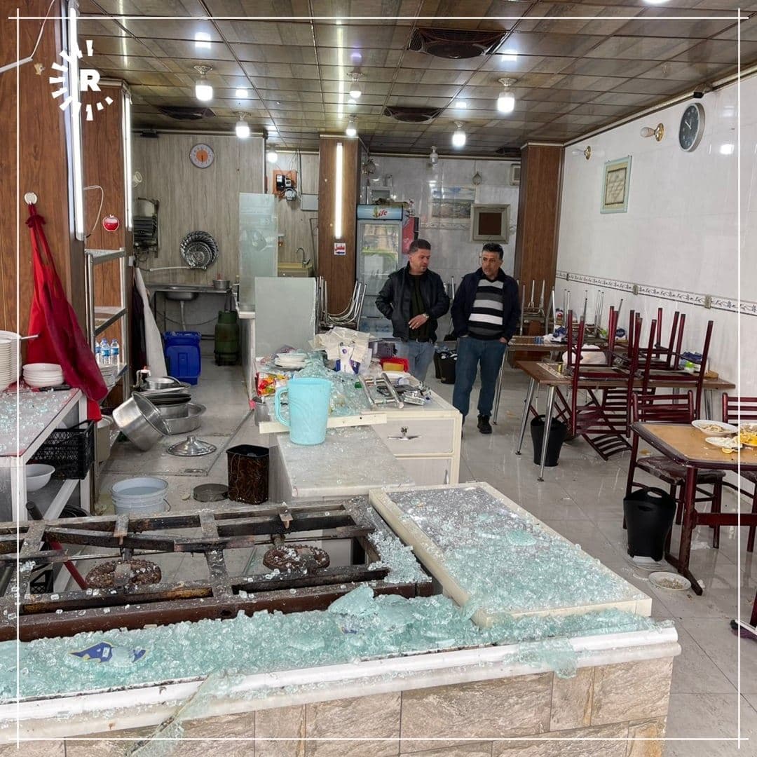 Erbil's Samal restaurant as pictured on January 15, 2021. Photo: Payam Sarbast/Rudaw