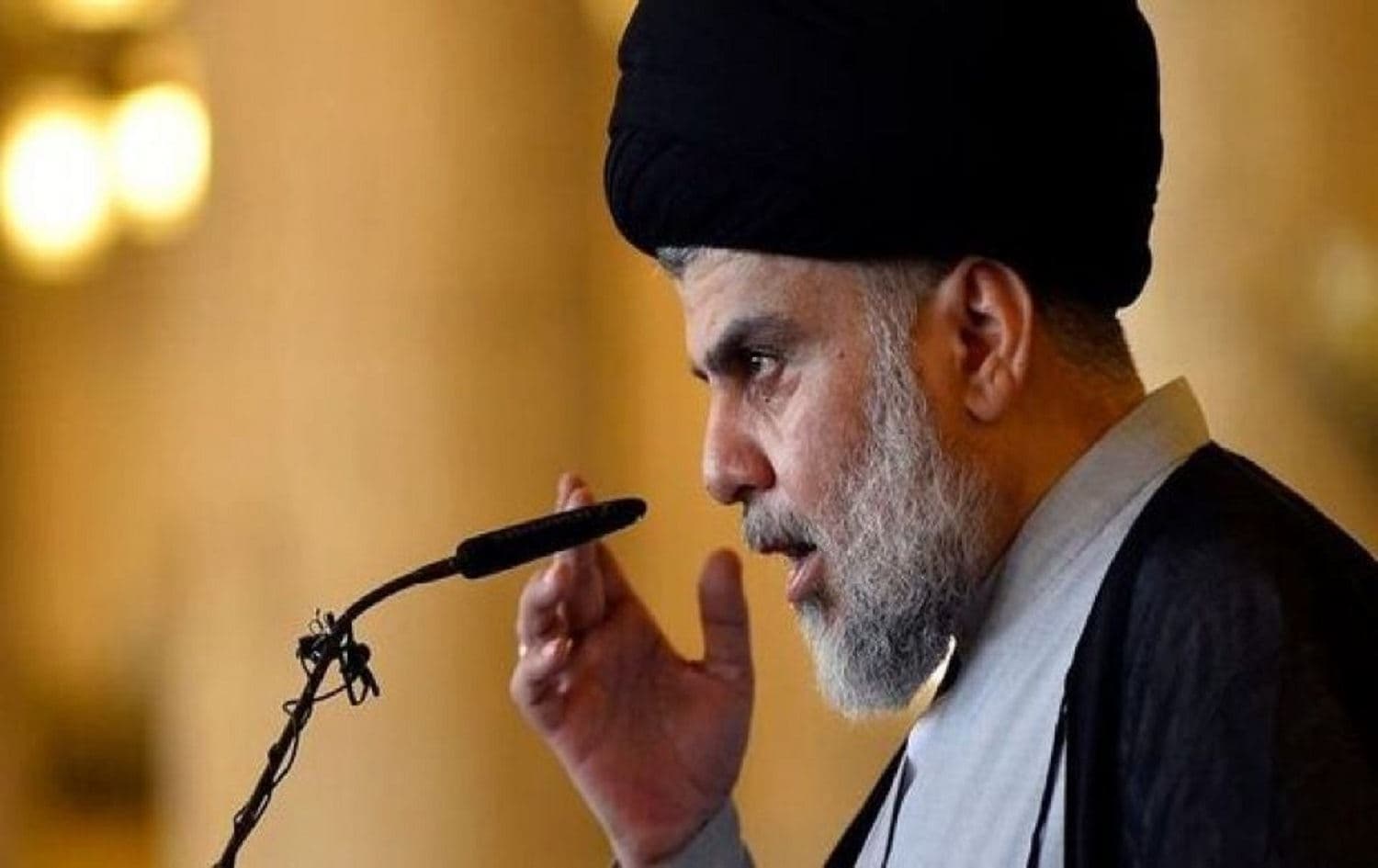 Sadr has said he will not allow for any further delays to parliamentary elections as long as he lives. File photo: Haidar Hamdani/AFP