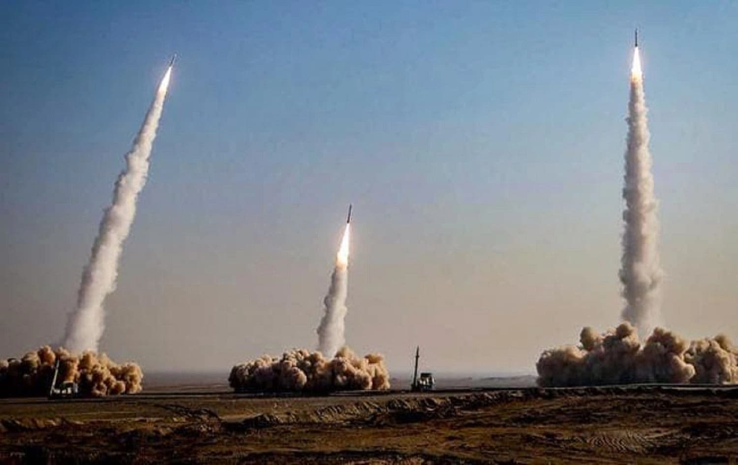 Missile launch exercise in Iran. Photo: AFP