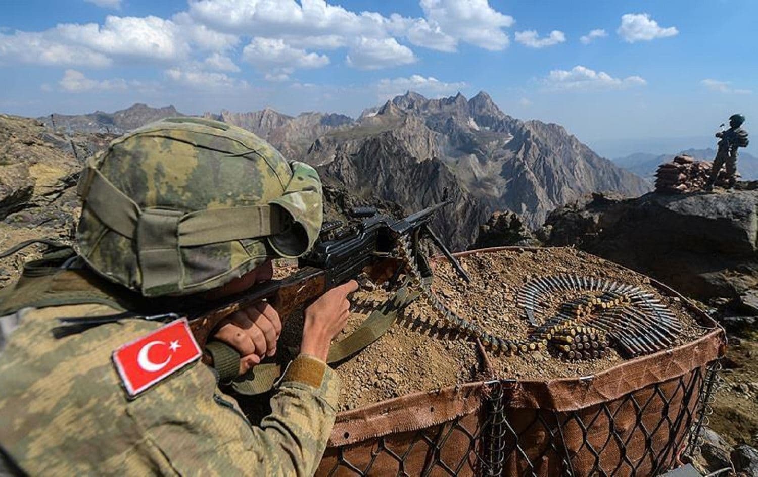 Turkish forces pictured in an operation in the Kurdistan Region. File photo: Anadolu Agency