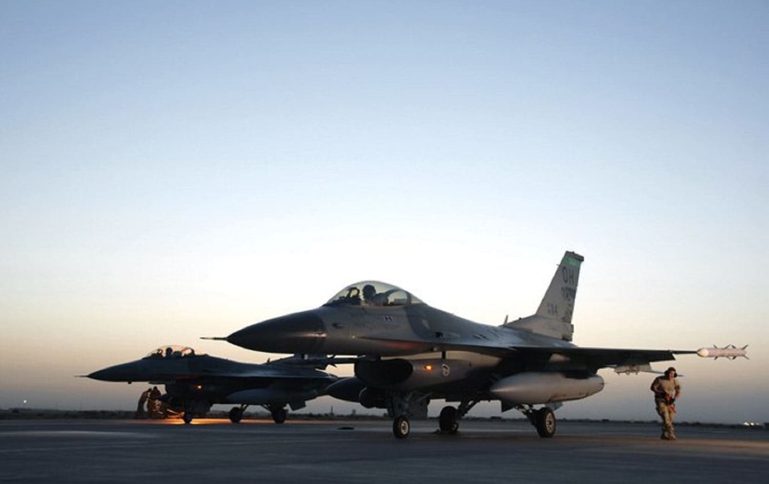 Two mortars landed inside Iraq's Balad air base on Thursday, two Iraqi military sources said. File photo: AFP