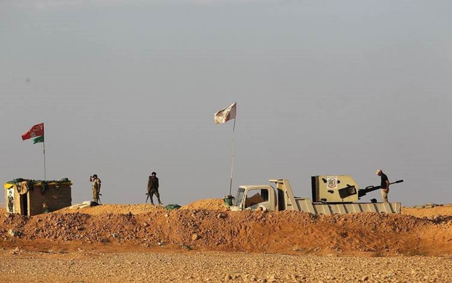 File photo of PMF fighters in al-Qaim, Anbar province, on November 12, 2018. Photo: AFP