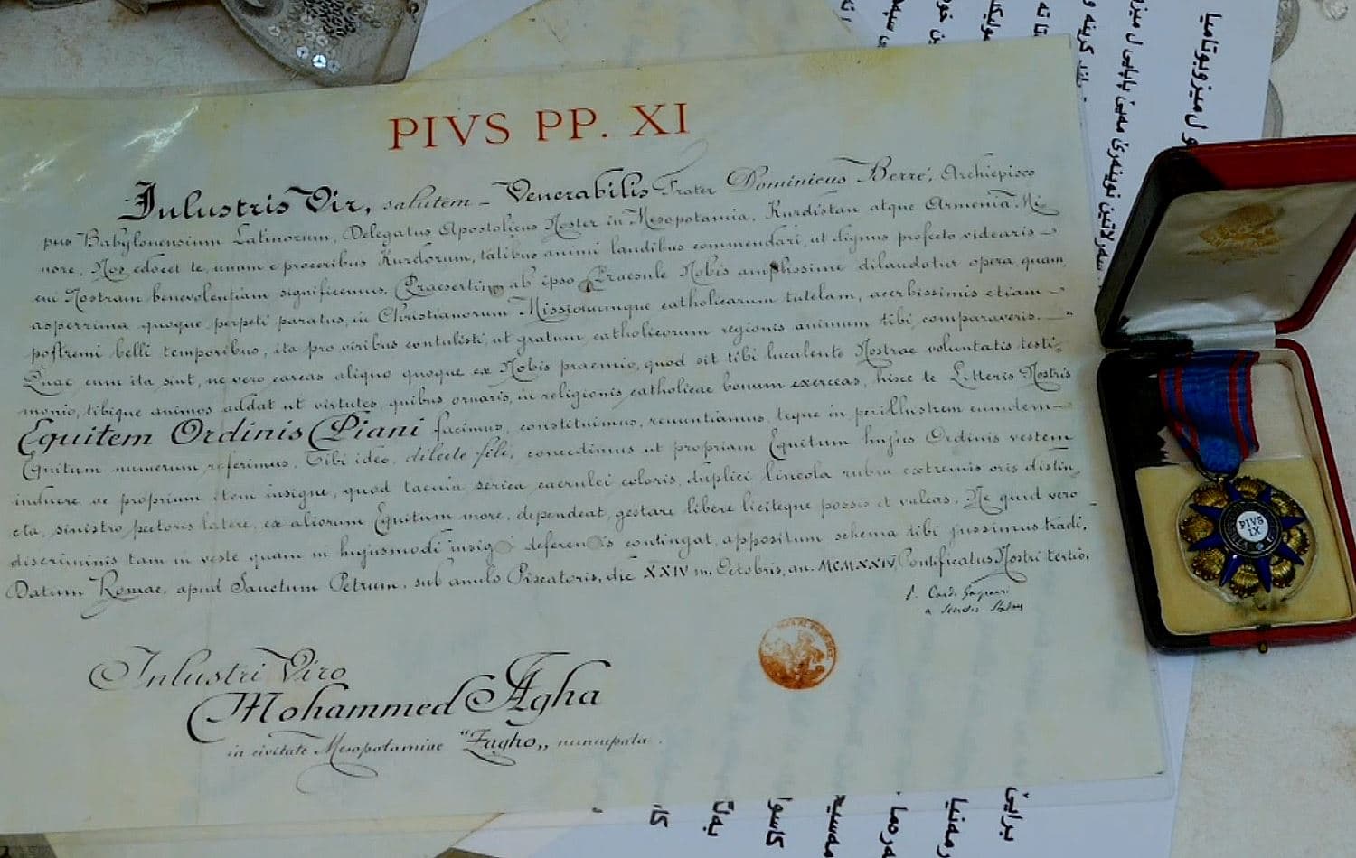 Locals remember Kurd awarded medal by Pope Pius XI for protecting Armenians fleeing genocide