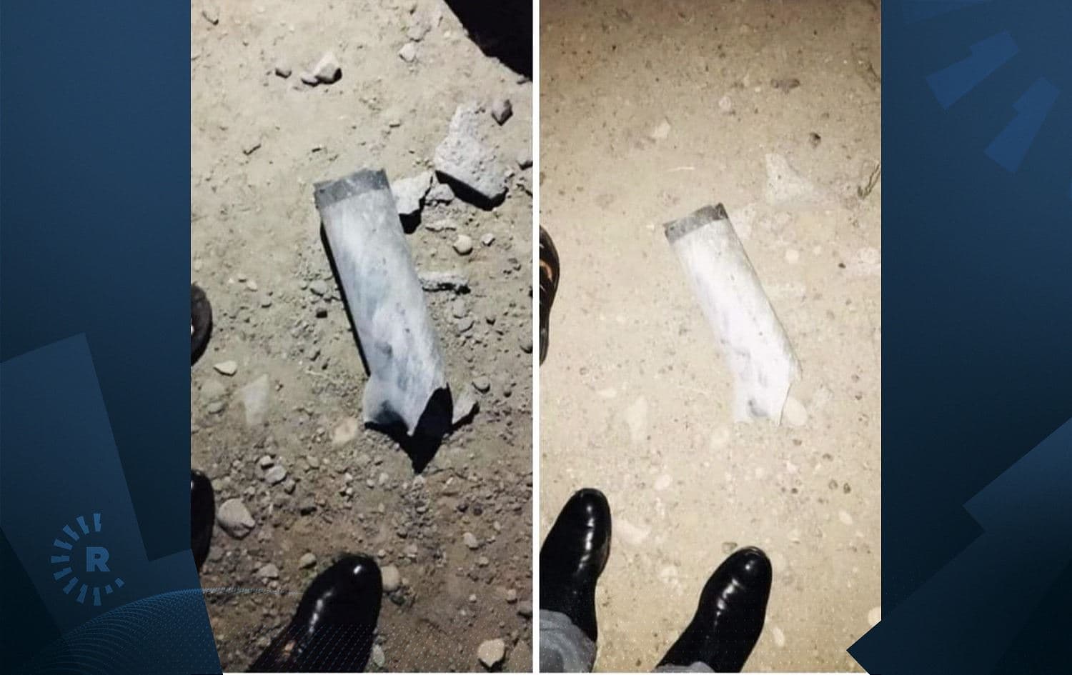 دوو کاتیۆشا لەنێو کفری کەوتنەخوارەوە