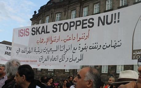 Iraqi Christians in Denmark. Photo by Deniz Serinci