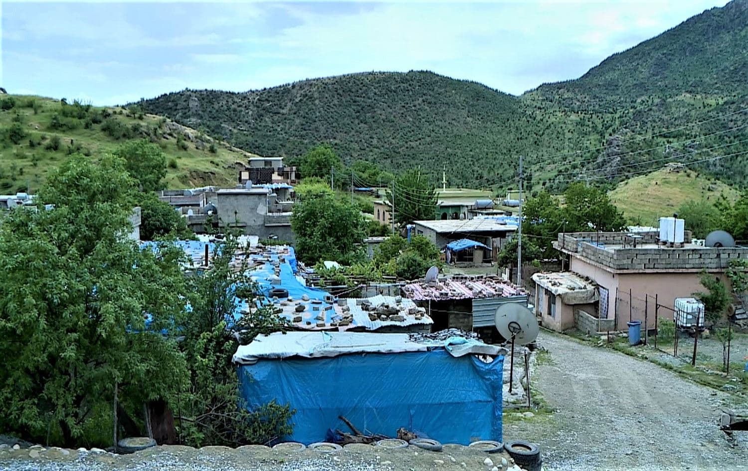 Zinare Kesta village in Duhok's Amedi District. May 2, 2021. Photo: Rudaw / screenshot