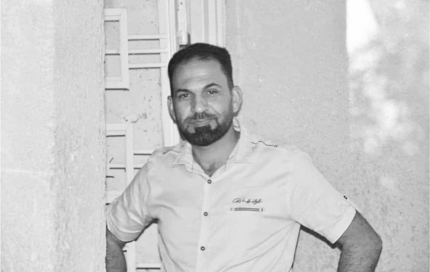 Hashem al-Mashhadani, member and electoral candidate of Azm Coalition, was assassinated on Saturday. Photo: Khamis al-Khanjar