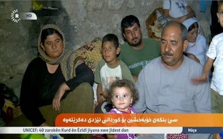 An estimated 30,000 people fled the fighting that erupted over the weekend between Kurdish forces and militants, adding to more than one million Iraqi and Syrian refugees who have fled to Kurdish areas as Islamic State (IS) militants make battlefield gains. 