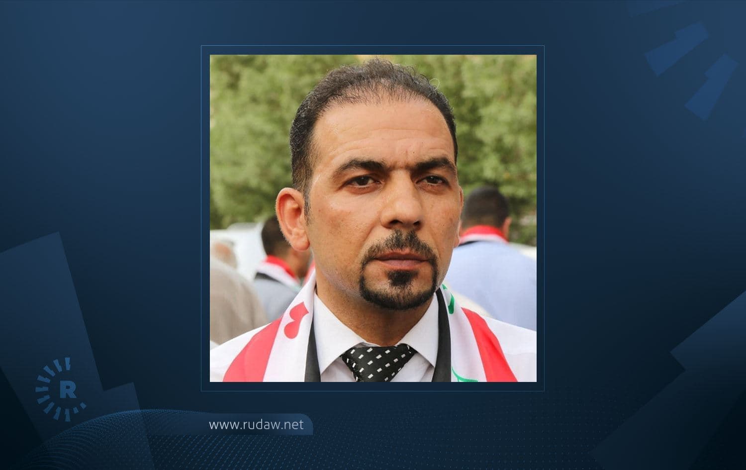 Ihab al-Wazni was killed near his home in May. Photo: Wazni's official Facebook page 