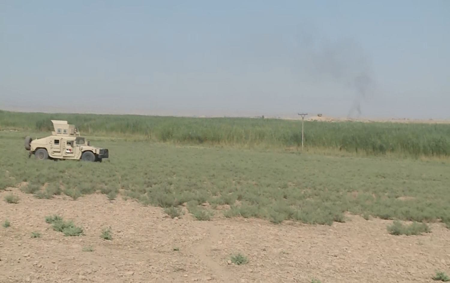 Iraqi forces launched an operation in Kirkuk to clear out ISIS remanants in the province.  Photo: screenshot/Rudaw