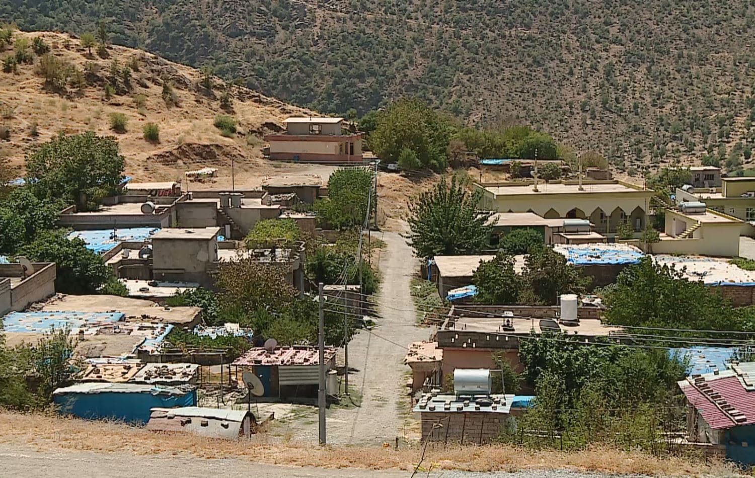 The village of Hiror in Duhok's Kani Masi sub-district, pictured on July 29, 2021, has seen intense clashes between Turkey and the PKK. Photo: Rudaw