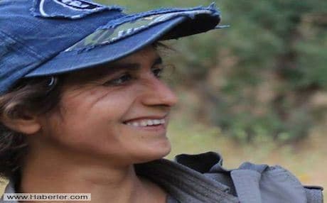 She had reported from various frontlines. Photo: Deniz Firat on Twitter.