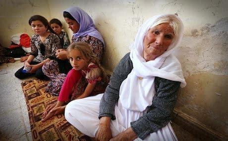 The followers of this gentle community of ethnic Kurds, whose religious beliefs are traced to antiquity and the ancient Zoroastrian and Hindu religions as well as to Christianity and Islam, was even persecuted in Iraq by Saddam Hussein. But never like it is now. Photo: AFP