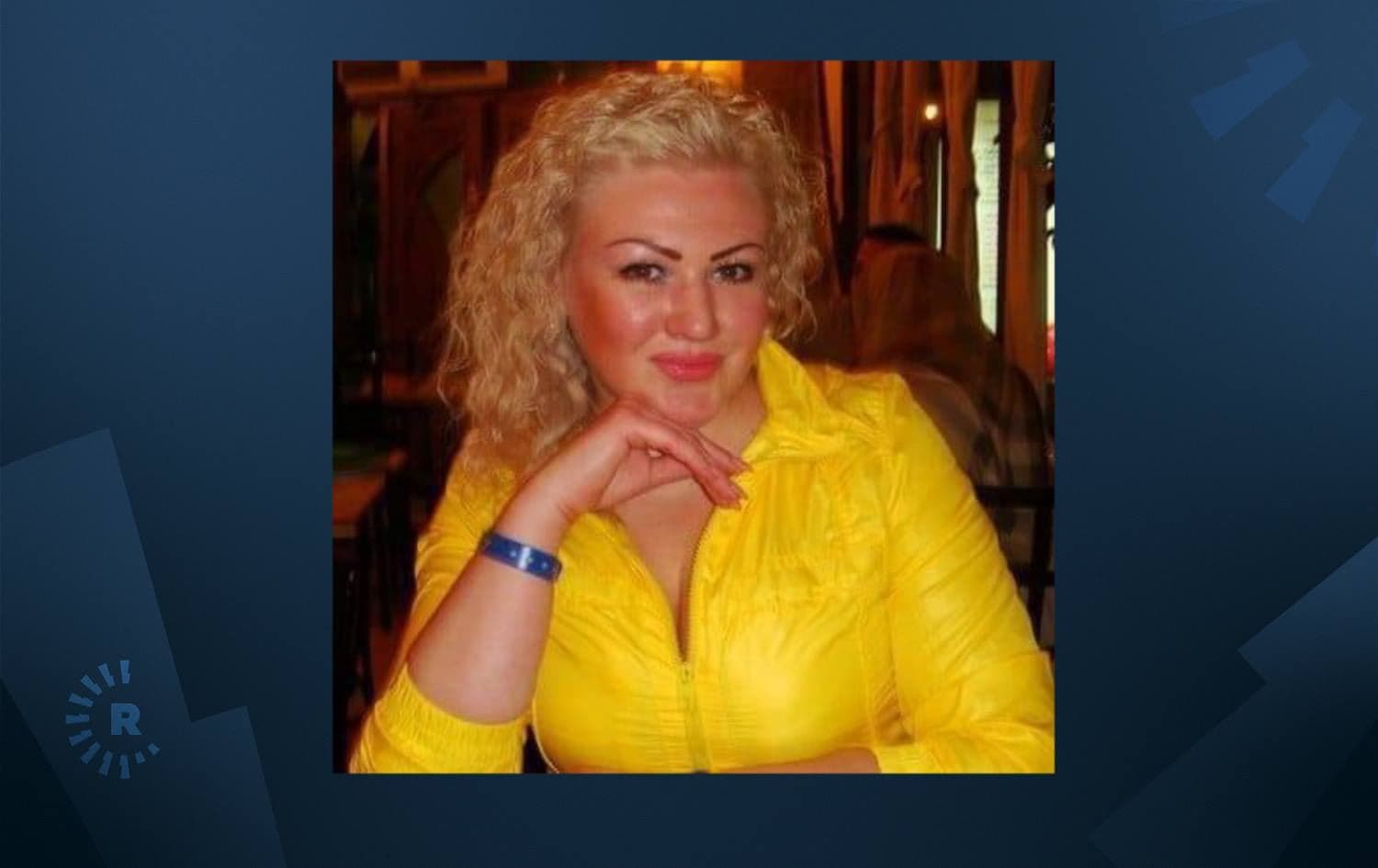 Zinaida Kavalyova, a Ukrainian woman who worked at a beauty salon in Erbil, died after contracting the coronavirus. Photo: Facebook